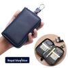 Urban Minimalist Pu Key Wallet With Chain For Men And Women Daily Use