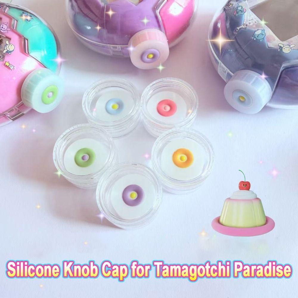 Replacement Button Cover Soft Panel Knob Cap for Tamagotchi Paradise Electronic Pets Game Toys