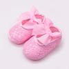 Summer Hollow Newborn Baby Shoes Cute Bows Infant Girl Shoes First Walkers Non-Slip Booties Shoes