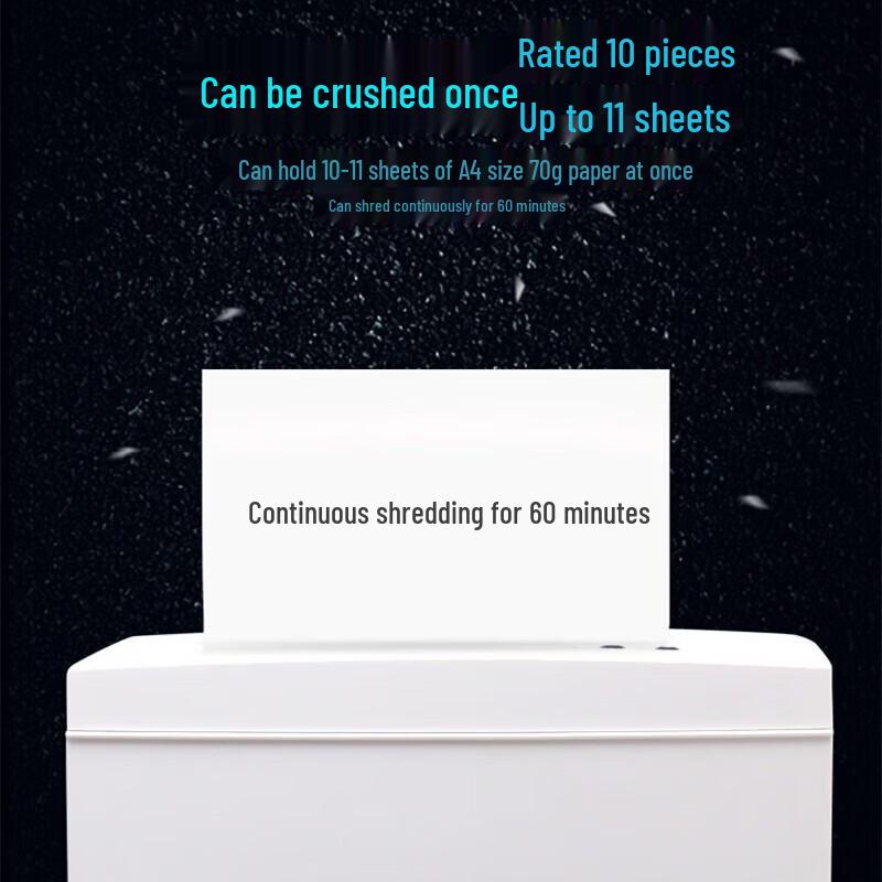 SUNWOOD SD9112 High-Security Paper Shredder CN plug (adapter included)