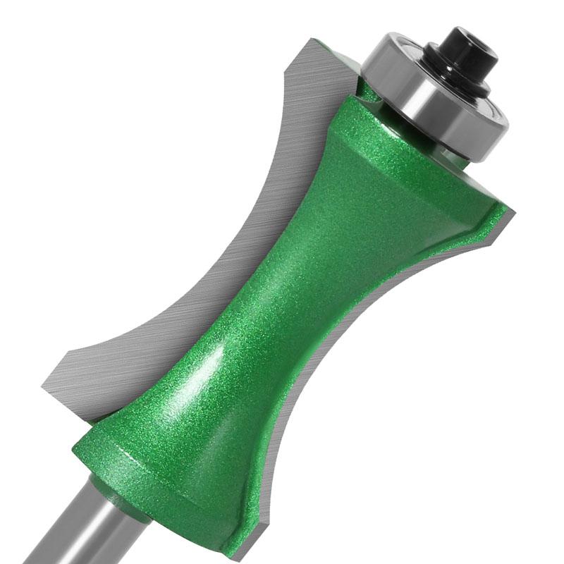 1pc 8mm Haste Côncavo Raio Fresas Meia Rodada Industrial Grau Fresagem Borda Bit Fresa Ferramentas Para Trabalhar Madeira