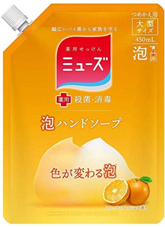 

of Muse Foaming Hand Fruity Large 450ml [Set 3] Soap, Fresh, Refill,