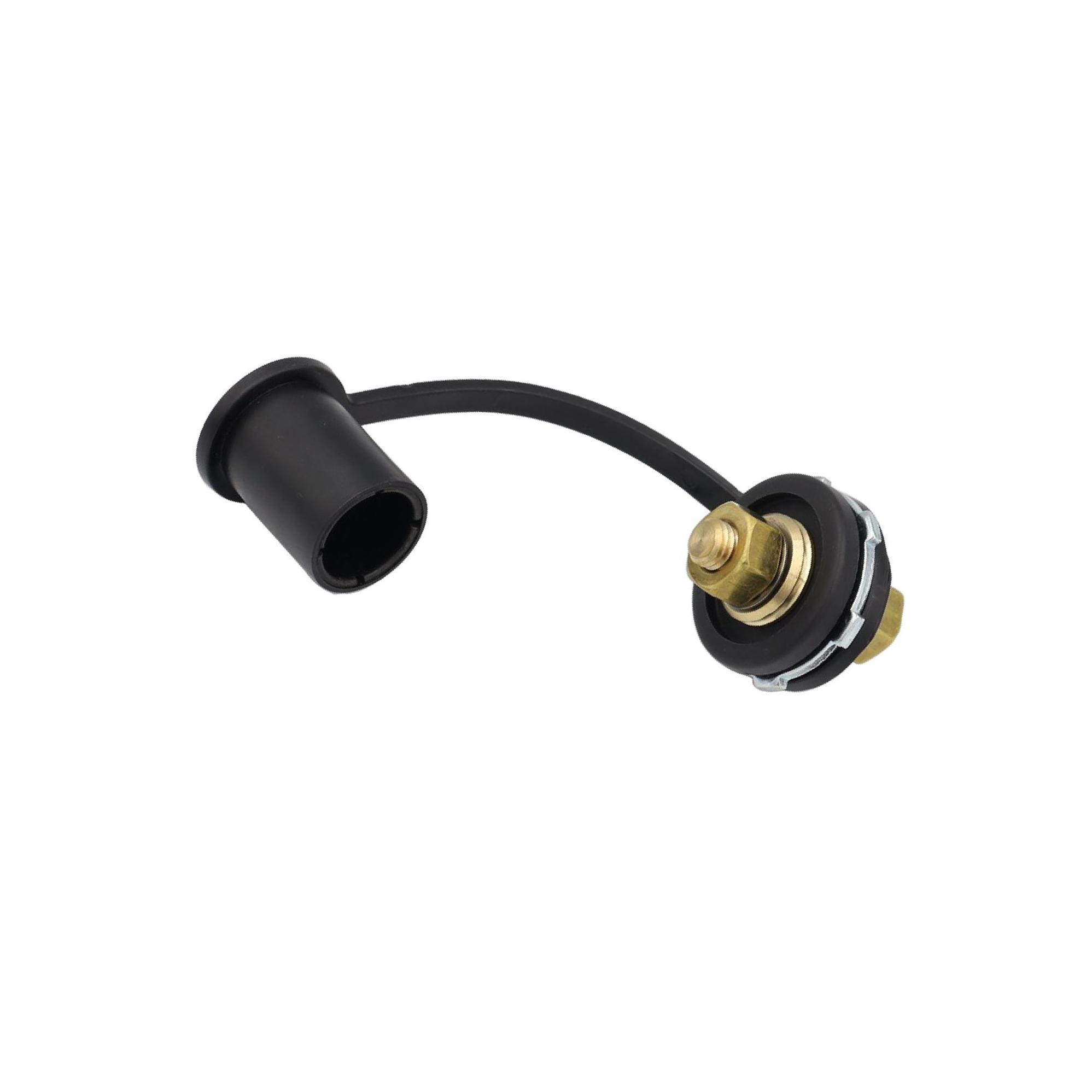 

thru Panel Battery Terminal Connector 3/8 inch Accessories Durable чорний