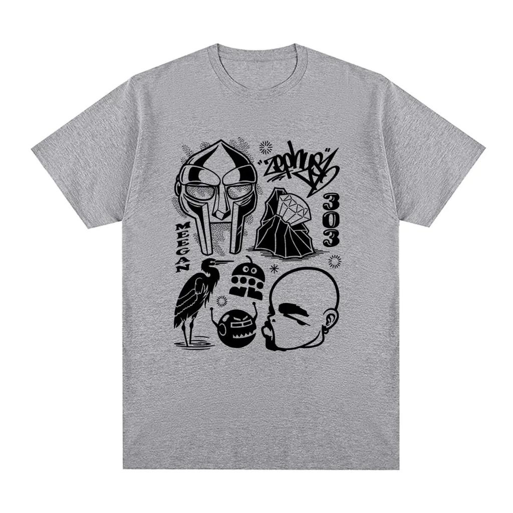 Mf Madvillain Madlib Vintage T-shirt Cotton Unisex Adults Casual T Shirt New Tee Tshirt Womens Tops
