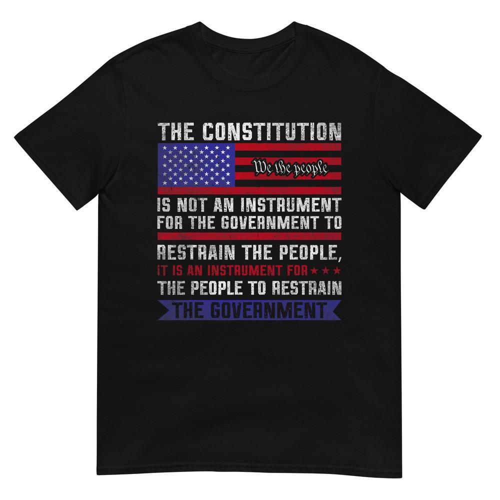 Конституция - это инструмент - Патриотическая футболка США S