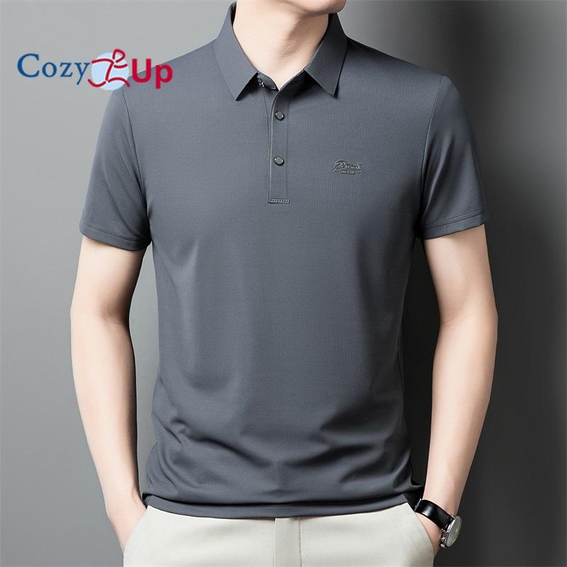 Cozy Up Mens Polo Shirts Short Sleeve Performance Moisture Wicking Athletic Workout Golf Shirts for Men