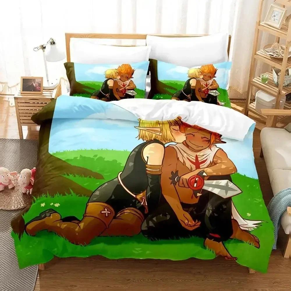 

Wakfu Bedding Set Printed Bed Set With Pillowcase Bed Duvet Cover Soft Queen King Size Bedclothes Home 3D Print Bed Sheet Set EU Single(135*200cm)3pcs