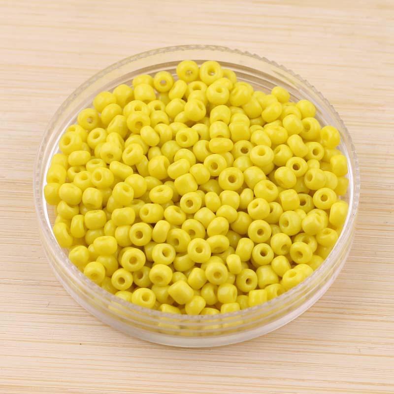 Diy Jewelry Parts Are Made Of Beaded Material 2-4Mm-5Mm Solid Color Rice Bead Ceramic Electric Earrings, Bracelets And Necklaces.
