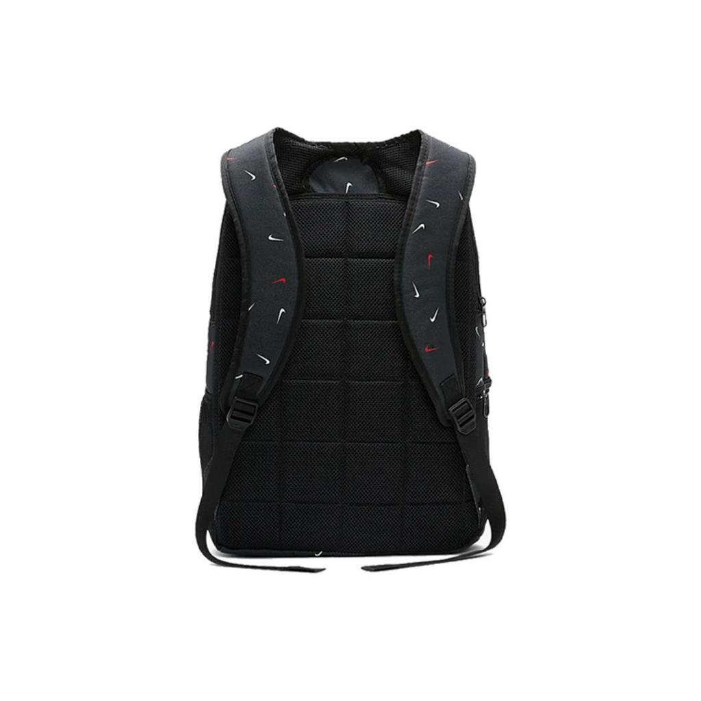 Nike Colorful Logo Polyester Backpack Unisex Backpacks Black BA6039-010