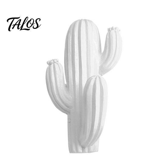 Multi Purpose Wall Hangers Cute Cactus Adhesive Hook, Nail-Free Resin Strong Load-Bearing Hanger, Small Space Storage Hooks Mount Organizer