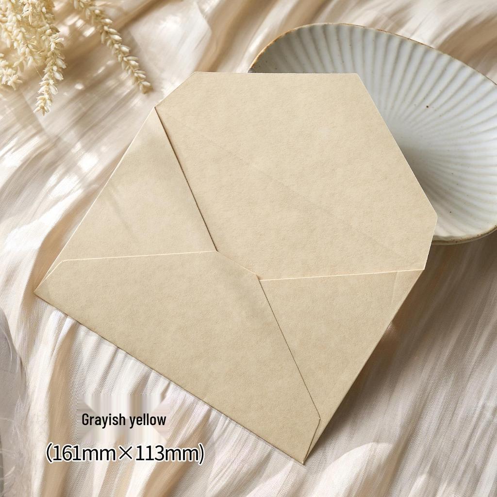 Romantic Retro Nostalgic Sheepskin Texture Stationery Set with Wax Seal Stamp for Artistic Love Letters and Invitations