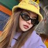 Korean Style Women Sunglasses Fashion Cat Eye Shape Anti-glare Sun Glasses for Outdoor Hiking