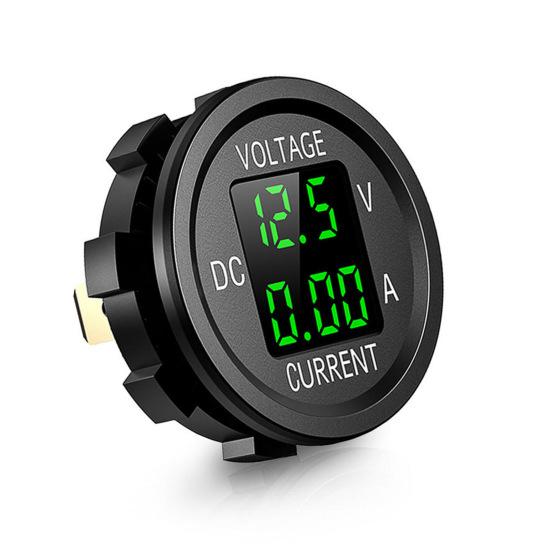 

Превосходный измеритель напряжения тока, широкое применение, автомобильные аксессуары, защита от короткого замыкания зелёный