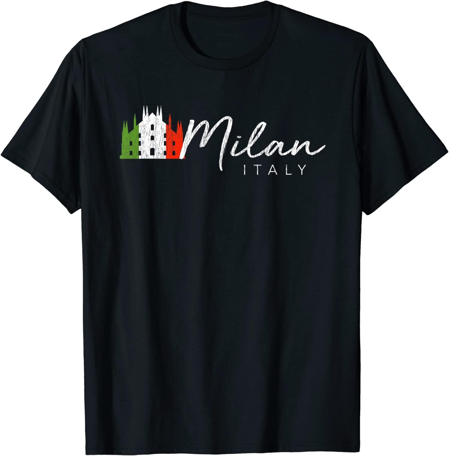 NEW LIMITED Milan Italy - Italian Culture Tourist T-Shirt XXL