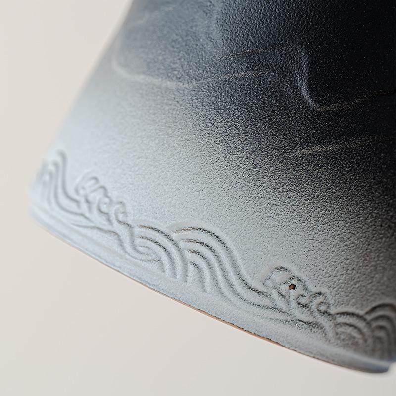 Keramiktasse mit Farbwechsel, Bürobecher, Keramiktasse mit Filter, Teetasse, Becher, Tee-Trenntasse mit Deckel