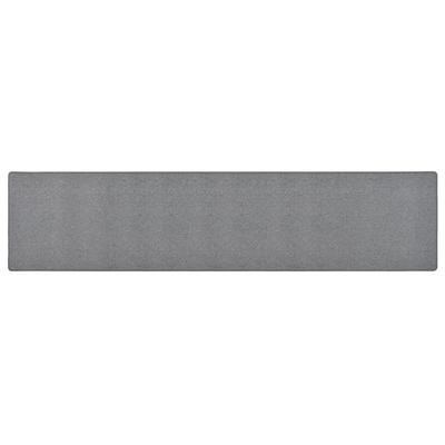 Vidaxl Alfombra, Gris Oscuro, 80X400 Cm