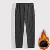 Dibinze Men's Plus Size Fleece Lined Outdoor Casual Pants