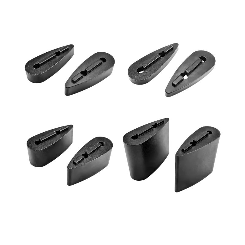 2pcs Carbon Fibers Bike Handlebars Risers Spacers Bike Handlebars Elevations Spacer for Enhancing Cycling Comfortable