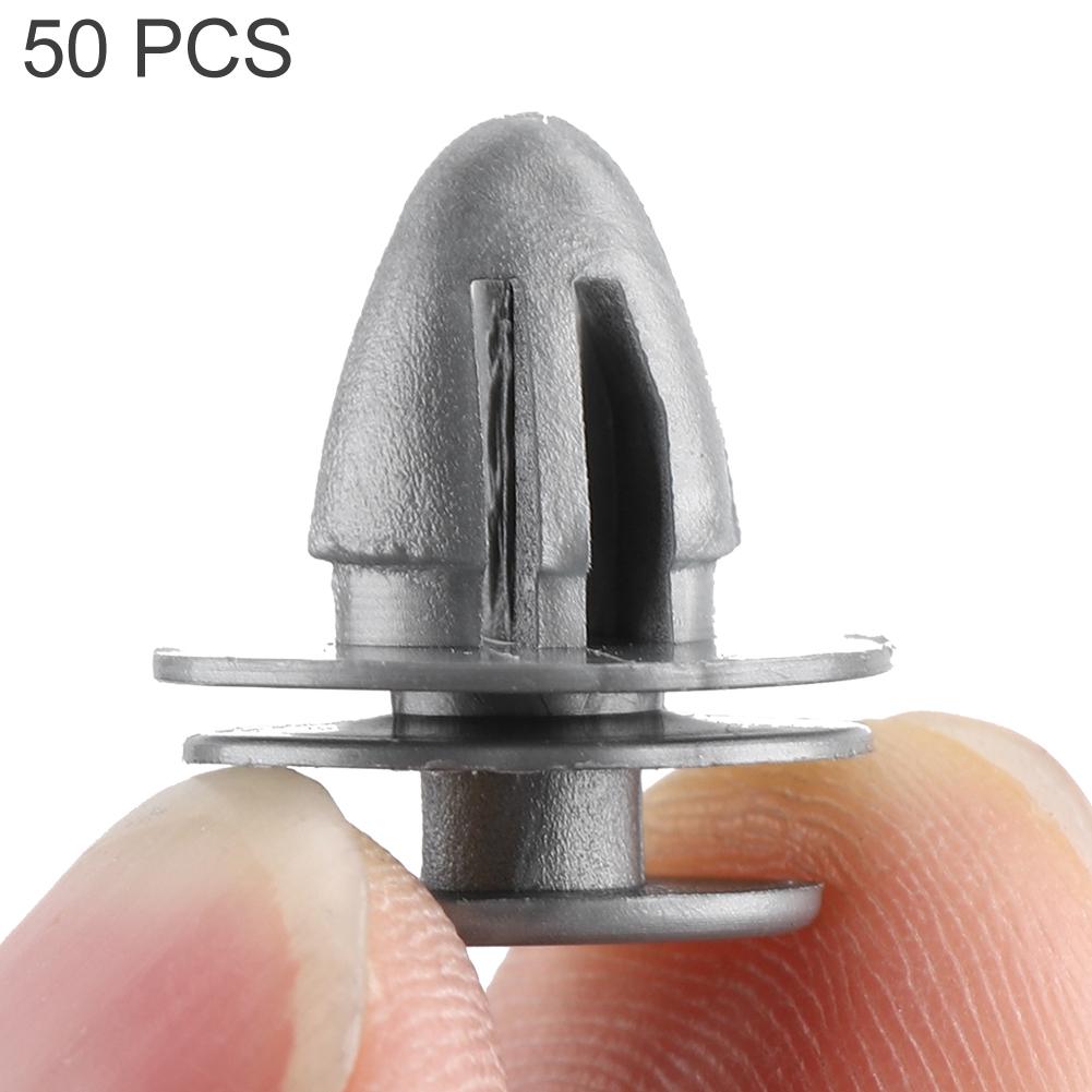 Car Door Panel Bumper Trim Clips Fastener Rivet Kit for Honda Accord Civic CR V Del Sol 50Pcs