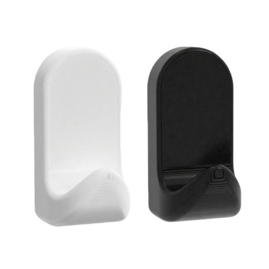 2PCS 3D Printed Hook, Self-locking Design, Nail-free Adhesive Key Holder, Space-saving Nordic Minimalist Style Hook, for Wall Home Decor