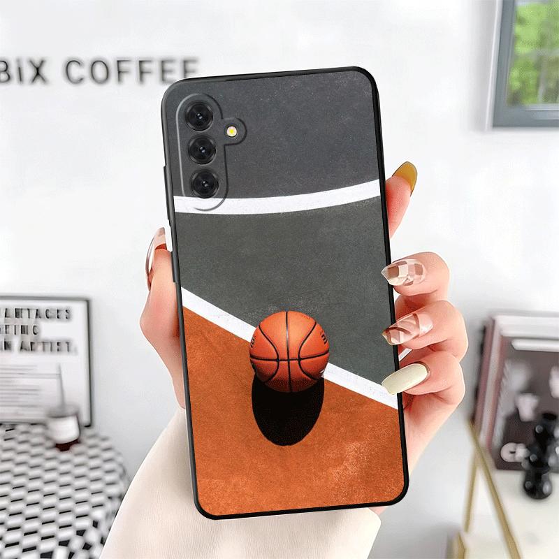 Basketball Basket Sports Soft Phone Case for Samsung A17 A37 A57 A16 A26 A36 A56 A15 A25 A35 A55 A14 A24 A34 A54 A13 A23 A33 A53
