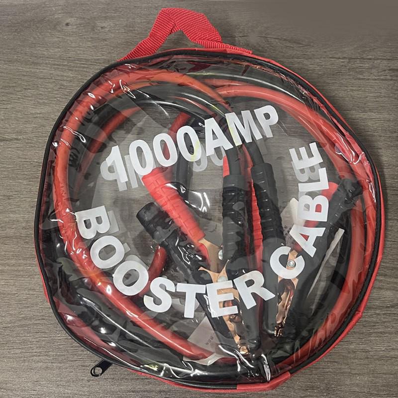 Thickened Car Battery Jumper Cables with Crocodile Clips for Emergencies