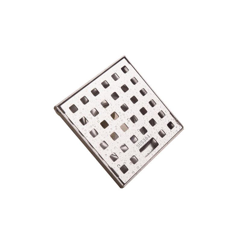 

Квадратный слив для душа из нержавеющей стали 10x10 см, дизайн с двумя ножками, фильтр для слива душа, аксессуары для ванной комнаты