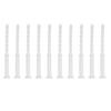 10Pcs 25mm PC Case Fan Soft Silicone Anti Noise Reducing Vibration Screw Fan Rivet for Computer Hardware Equipment