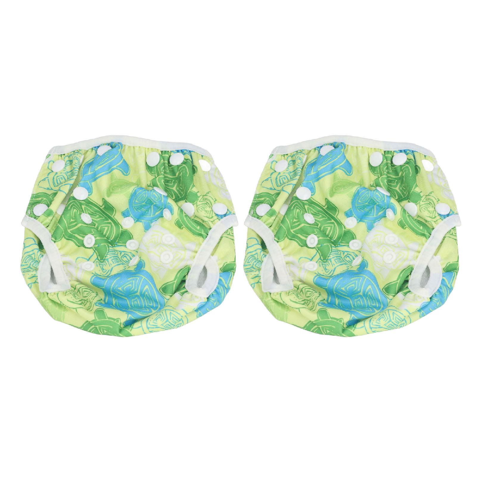 

Детские плавки-подгузники регулируемые непромокаемые дышащие многоразовые для младенцев и малышей B01