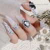Abstract Pearl Luxury Manicure Beauty Head Ornaments Nail Art Rhinestone DIY Nail Decoration