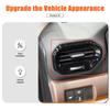 Center Console Dashboard Air Outlet Frame Trim For Honda Pilot 2023 2024 Accessories Carbon Fiber