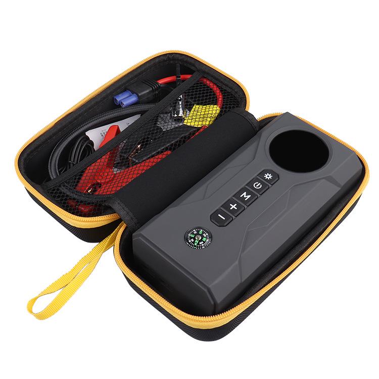 Portable All-in-One Car Jump Starter and Power Bank with Inflator