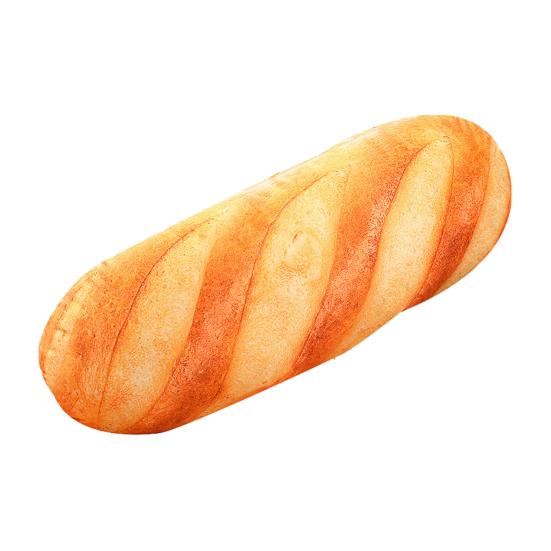 Подушка-хлеб Мягкая плюшевая подушка-хлеб с реалистичным дизайном выпеченного хлеба Эластичный ПП-хлопок Наполнитель Подушка для дивана Обнимающая Декор для дивана 20cm 1pc 585₽