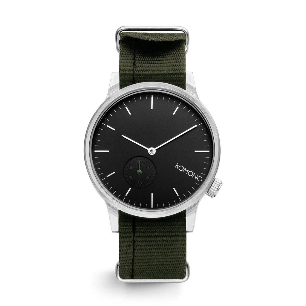 Komono 2023 KOM-W2276 Men's Green Watch