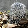 4pcs Metal Aluminum Filter Mesh Gutter Leaf Debris Mud Trap Guards Drain Pipe Cover Downpipe Guttering System Waterproof
