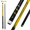 OKHEALING Carbon Fiber Pool Cue Billiard Sticks Black Technology Low Deflection Break Cue 12.9mm Tip Uni-loc Joint 1474mm/58in