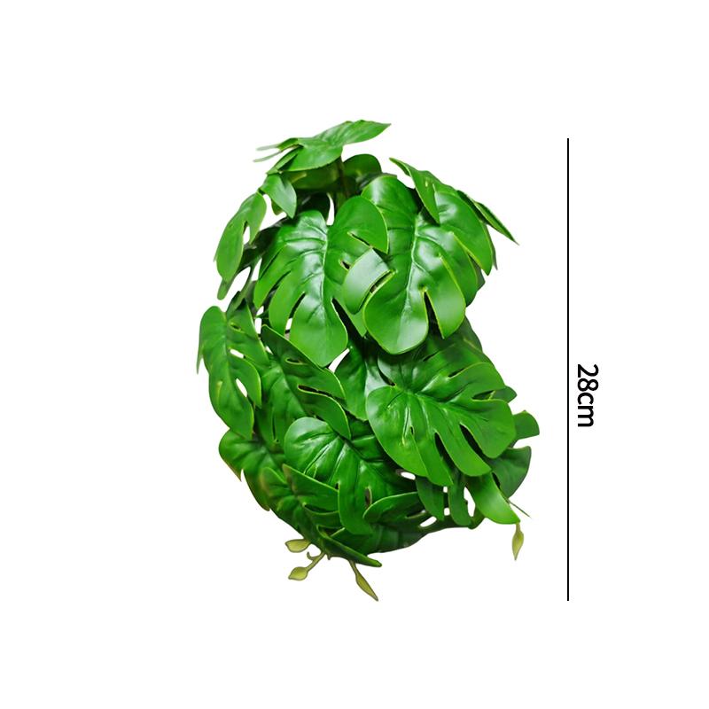 Simulated Plant Artificial Flower Decoraitons Wall Hanging Plant in Frame Home Garden Decors Outdoor Yard Artificial Plants