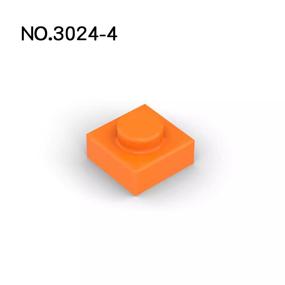20pcs MOC Parts 3024 Plate 1 x 1 Compatible Bricks DIY Assmble Building Blocks Particle Kid Puzzle Brain Toy Gift