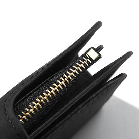Women Long Wallet Large Capacity Card Holder Trifold Clutch Purse with Zipper Pocket 16 Card Slots ID Windows for Dates Work Party