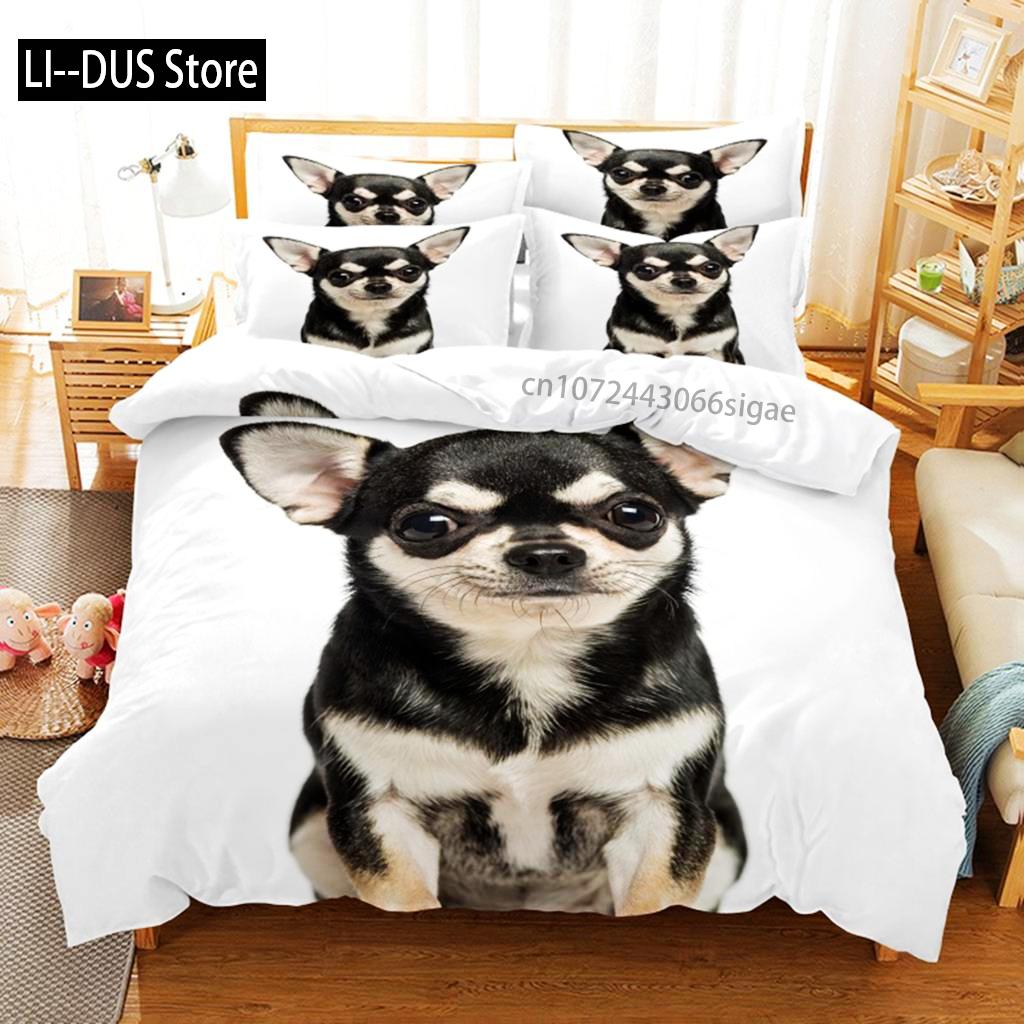 Comforter Puppy Bedding Set 3D Bedding Digital Printing Queen Size Bedding Set Fashion Design