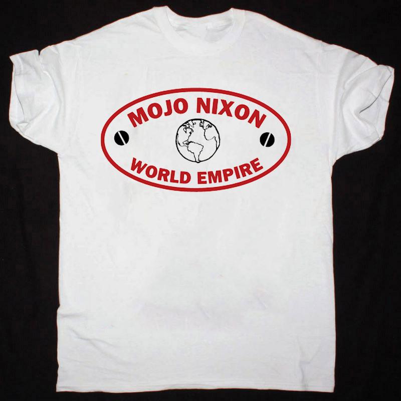 Mojo Nixon Футболка World Empire с коротким рукавом Белая Универсальная S