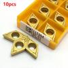 Precise Cutting with 10pcs DCMT11T304 Carbide Inserts for Lathe Milling