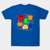 Unisex Fashion TShirt Muppet Splatter Print TShirt Plus Size S-5XL T-Shirt 100%Cotton Tops O Neck Short Sleeve Tees