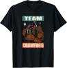 Crawford Last Name Retro Family Name Crawford Boxing T-Shirt