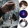 Portable LED Flashlight Keychain Multifunctional Keychain Light USB  Rechargeable Waterproof Camping Pocket Lamp for Outdoor USE