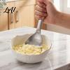 Small Kitchen Essentials Stainless Steel Grinding Spoon Garlic Ginger Mashing And Egg Separating Multifunctional Tool Grinder Spoon Ergonomic