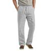 Herren Leinen Casual Hose Baumwolle Vollständig für Frühling und Herbst Tägliche Kleidung