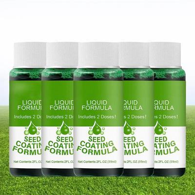 Çim Yetiştirme Sıvısı için Besleyici, Gençleştirme Sıvı Sprey Çim Mikronutrient Güçlendirici Sıvı Sprey Çözümleri 5 ADET 60ml