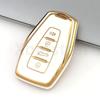 4 Buttons Tpu Car Key Case Cover Auto Shell Fob Holder For Geely Coolray  X6 Emgrand Global Hawk Gx7 Keyless Accessories