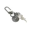 Lovely Jellyfish Keychain Pendant for Women Girls Backpack Purse Camera Car Keys Lovely Swivel Charm Accessory
